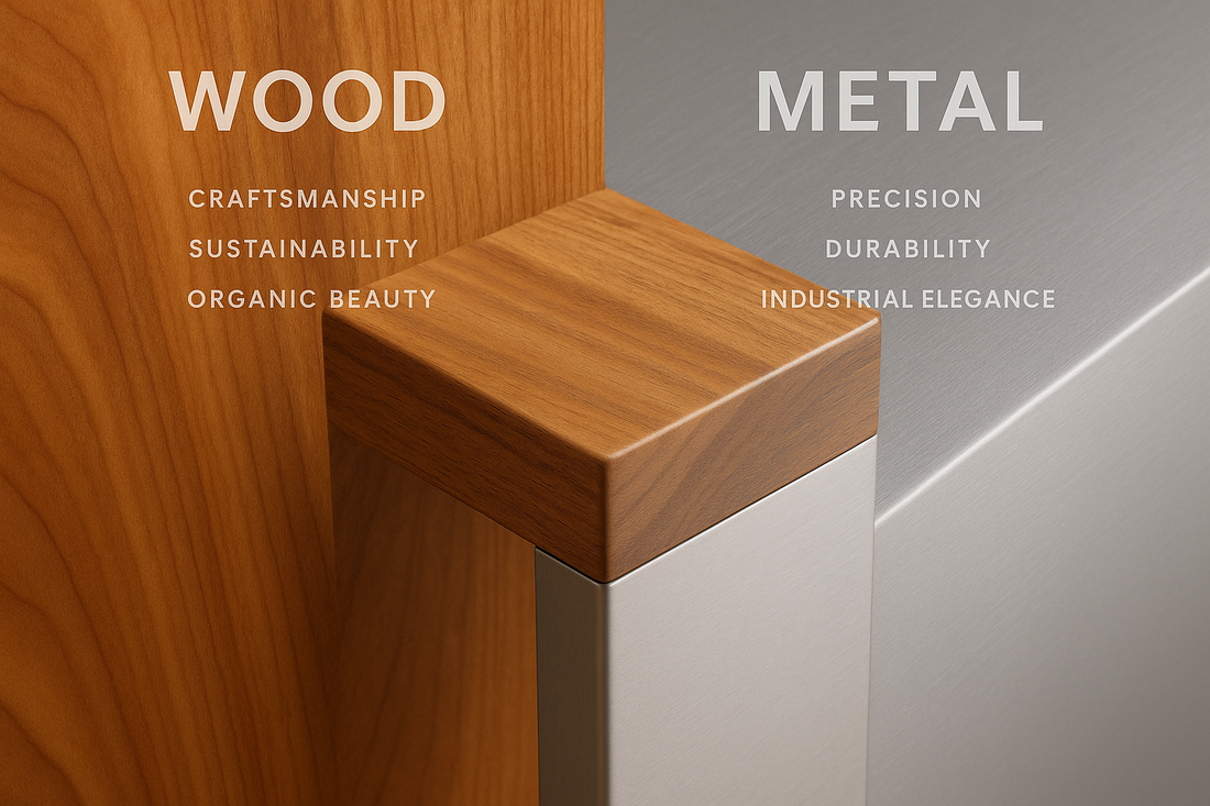 Why We Choose Wood and Metal