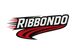 Ribbondo logo sport black and red
